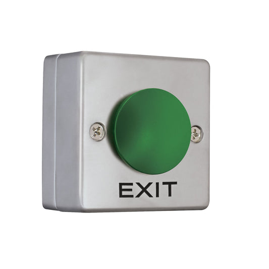 Compact Exit Button - 53x53mm - Green