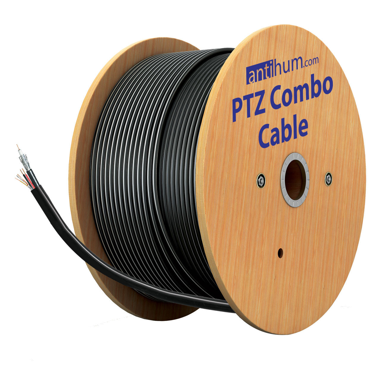 RG59+4 PTZ Combo Cable - 150m Black