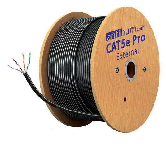 CAT5e HD Pro Cable - External - 200m BlackCAB410