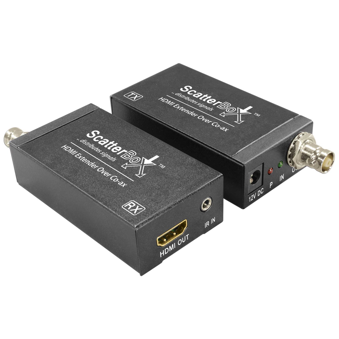 HDMI Extender Over Co-ax - Reverse IR - 100m