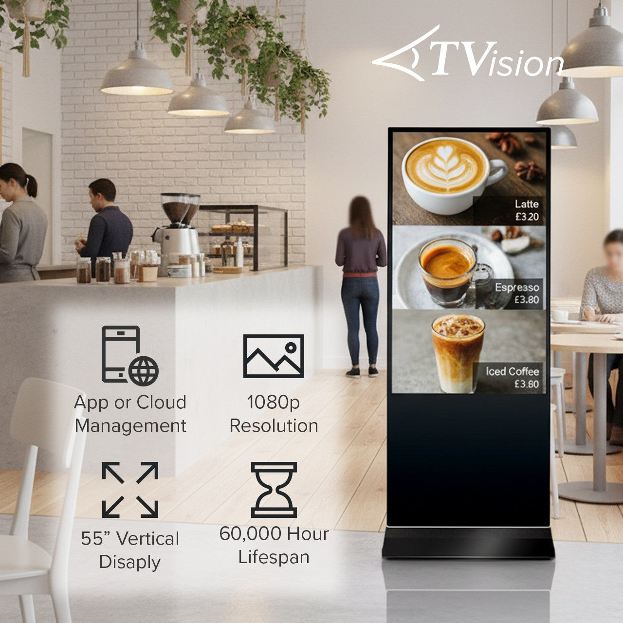 Professional 55" Digital Sign