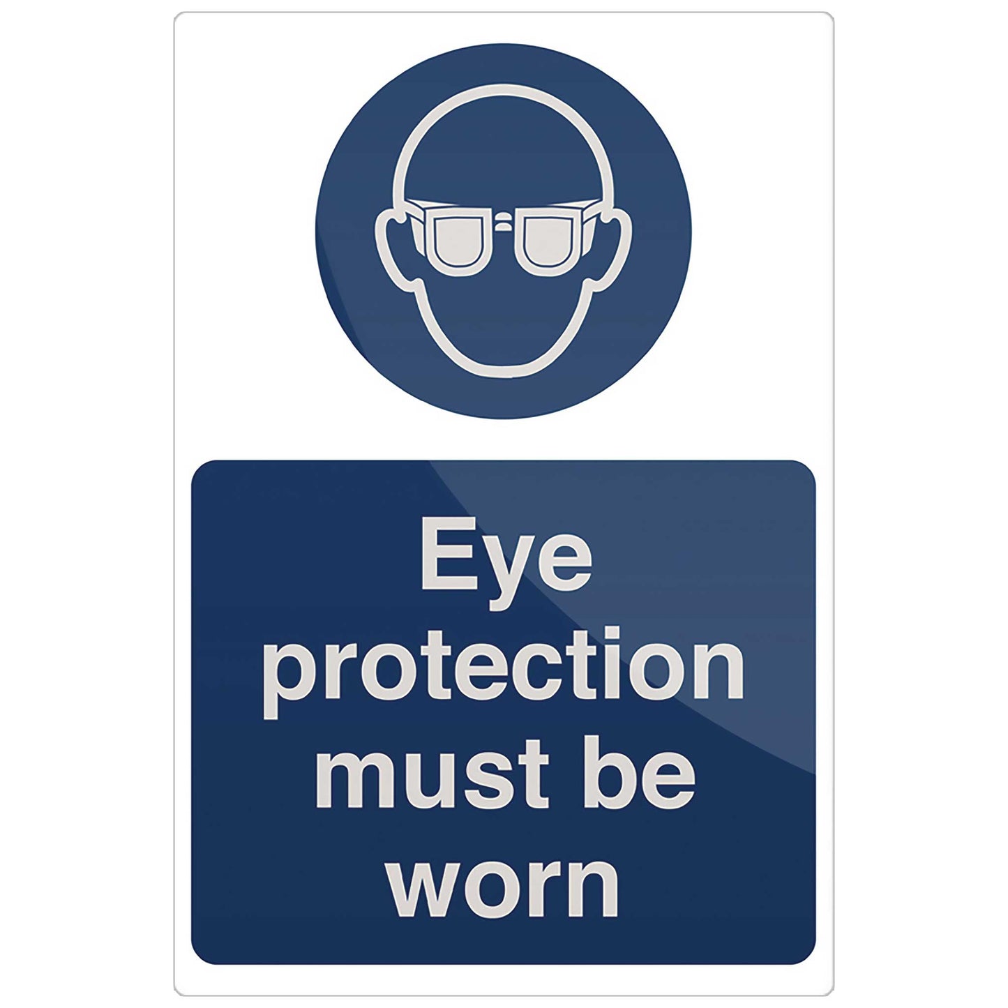 Safeguard Sign - Eye Protection - 300x200mm