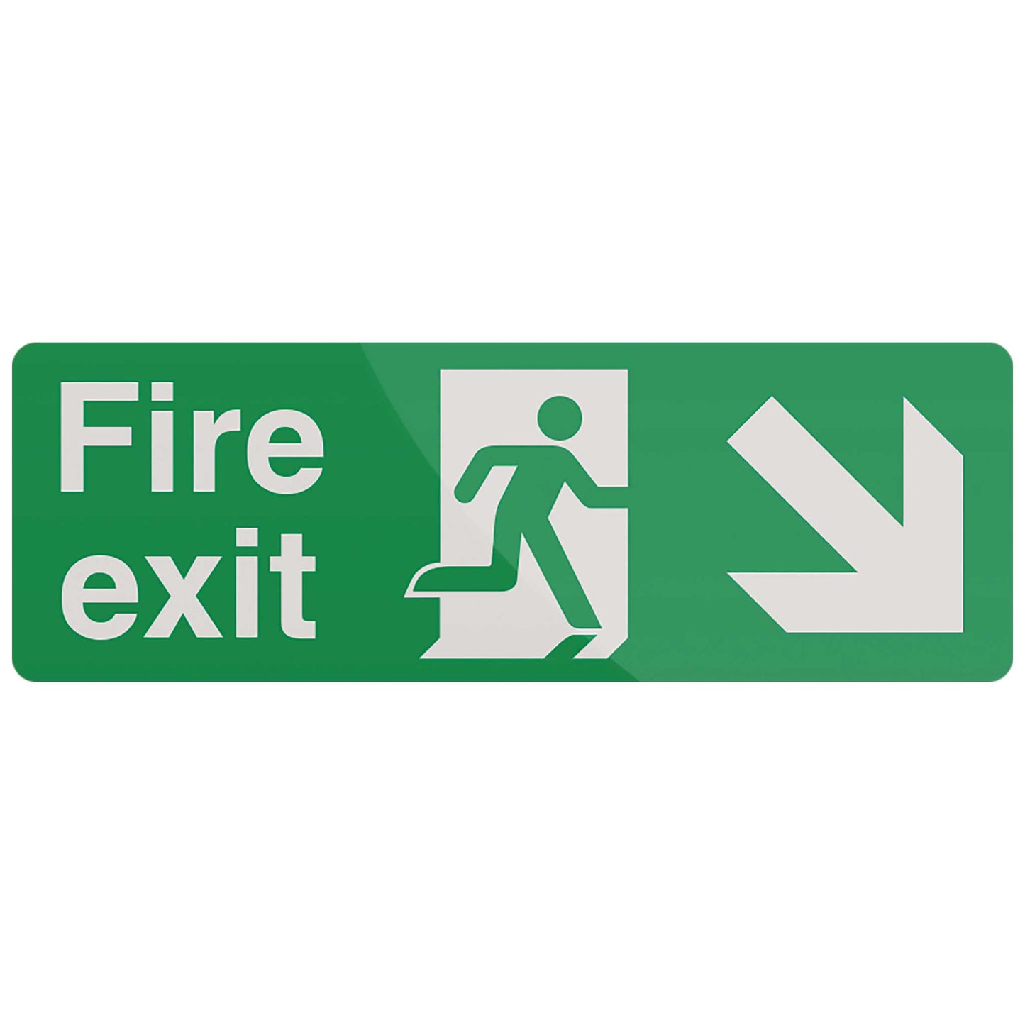 Fire Exit Sign - 150x400mm